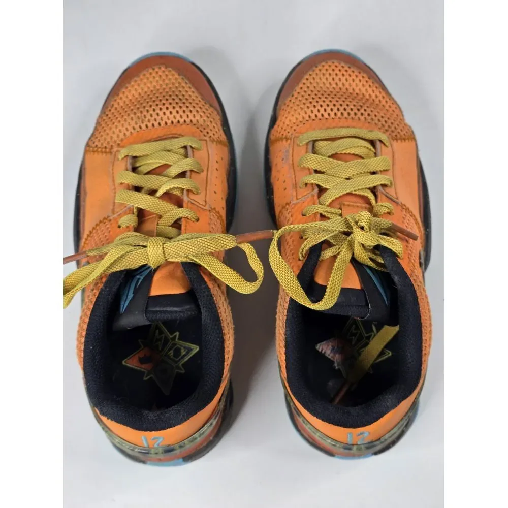 Nike Ja 1 Morant Kids GS‎ 5Y Bright Mandarin Optic Yellow Black Blue FB8977 800